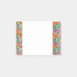 Posten-it® merkt 4" x 6" verrückte Feiern Post-it Klebezettel