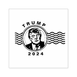 POSTENPRÄSIDENT DONALD TRUMP 2024 GUMMISTEMPEL