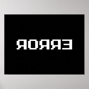 POSTER ЯOЯЯƎ   ERROR