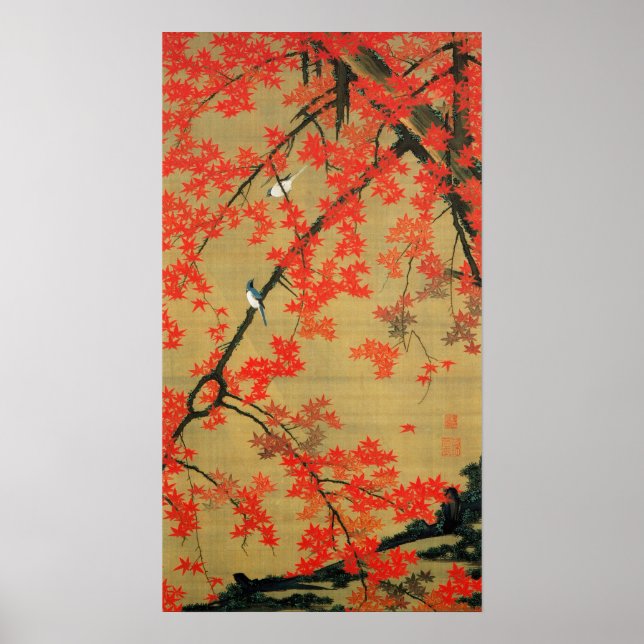 Poster 動 植 綵 絵(30)紅 小 ,  de  (Devant)