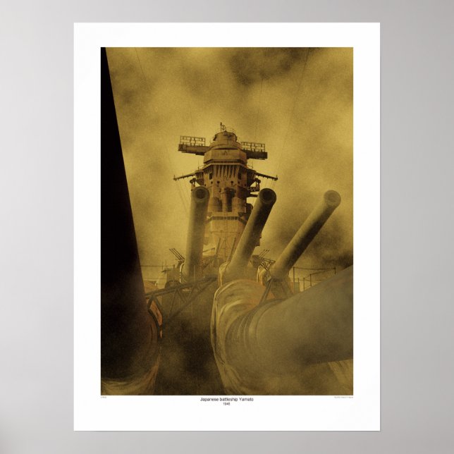 POSTER 戦艦大和 (Devant)
