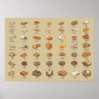 Poster 點 心 | Somme De Dim (A3)