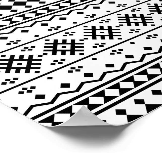 Poster 01012020 Motif ethnique tribal-01 (Coin)