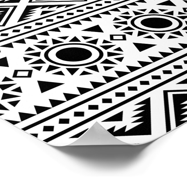 Poster 01012020 Motif ethnique tribal-04 (Coin)