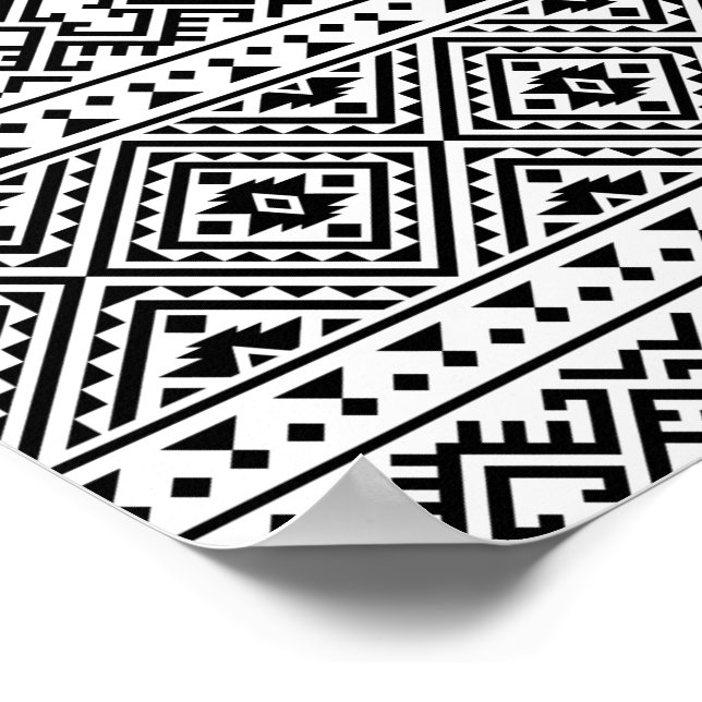 Poster 04012020-Tribal-ethnique-Motif-08 (Coin)