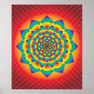POSTER 05 MANDALA DE RADIANCE