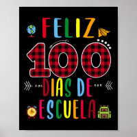 100 Dias De La Escuela Tee 100 Jours De Scolarité