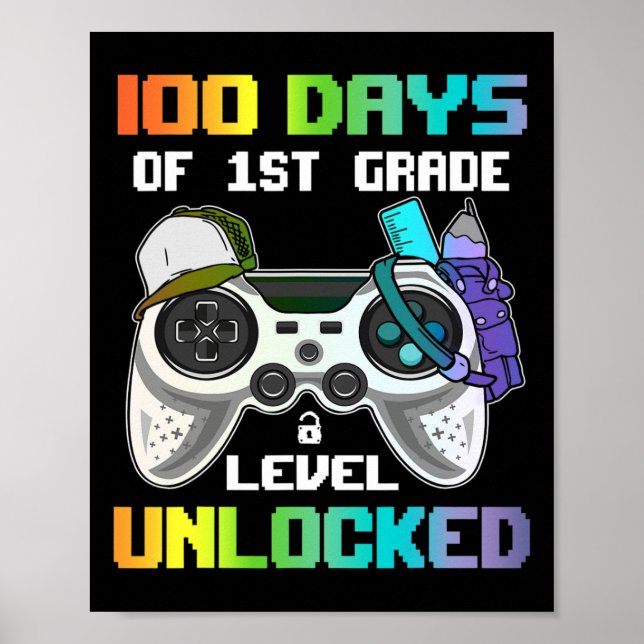 Poster 100 Jours De 1Ere Classe Jeu Déverrouillé Vidéo G (Devant)