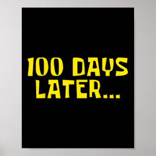 Poster 100 Jours De Chemise D'École 100E Jour Enseignants