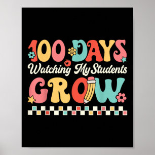 Poster 100 Jours De Croissance Avec Les Étudiants 100E Jo