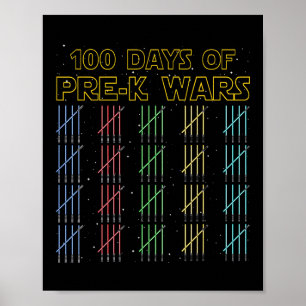 Poster 100 Jours De Guerre D'Avant-Ck 100E Jour D'École