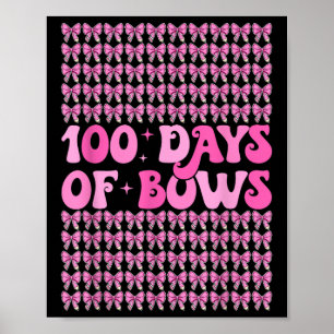 Poster 100 Jours De Vaches Coquette 100E Jour De Bow D'Éc