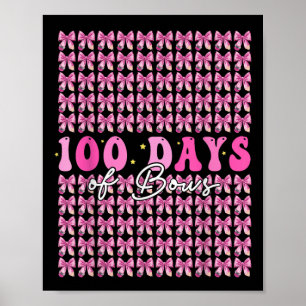 Poster 100 Jours De Vaches Coquette 100E Jour D'École