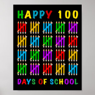 Poster 100 Jours D'École