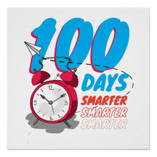 Poster 100E Jour De Chemise D'École   100 Jours D'École