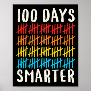 Poster 100ème Jour De L'École 100 Jours Smarter Enseignan