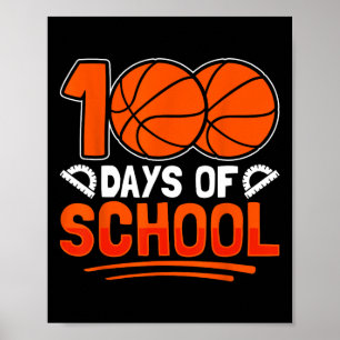 Poster 100ème Jour De L'École Sketll 100 Jours De Enfants