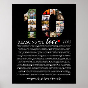 Poster 10 ans de mariage : les raisons pour lesquelles no
