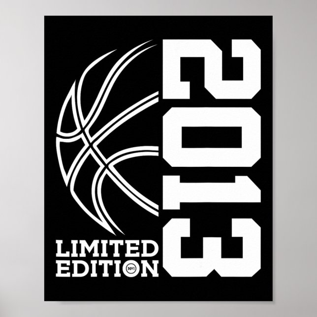 Poster 10e anniversaire Basketball Limited Edition 2013 2 (Devant)
