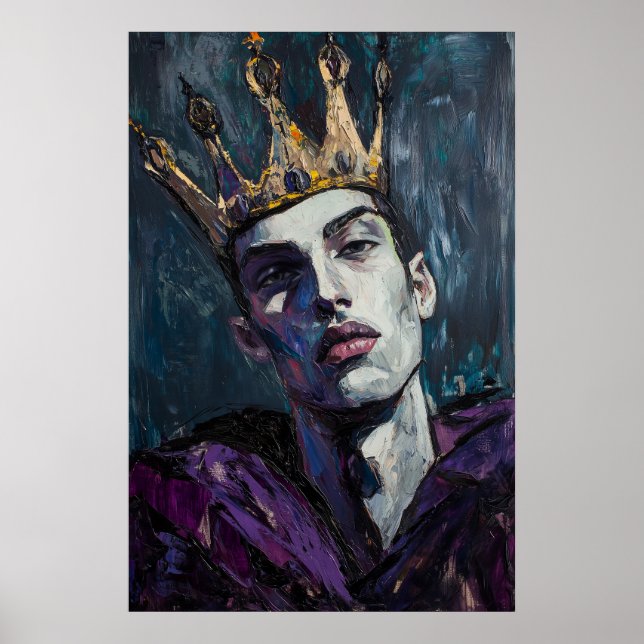 Poster 1115 Élégance royale (Devant)