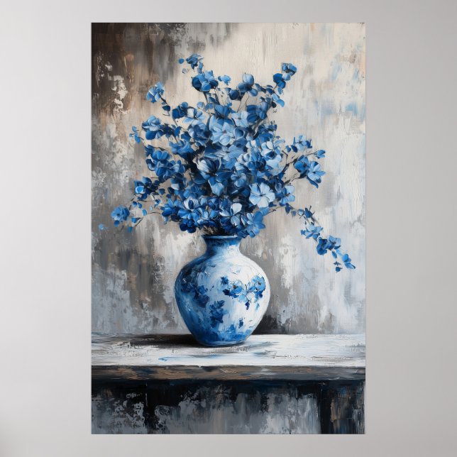 Poster 1138 Force Et Calme D'Un Minimalisme Floral - Hi (Devant)
