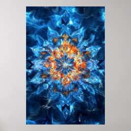 Poster 1152 Incendie Et Eau