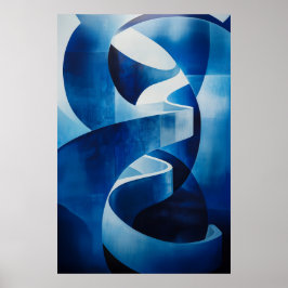 Poster 1163 Futurisme rétro