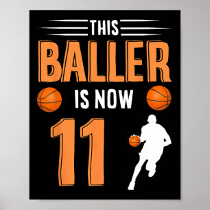 Poster 11e anniversaire Bysketbyll - Ce Byller est mainte