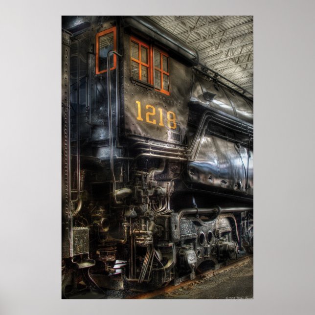 Poster 1218 - Norfolk Western - Classe A - 1218 (Devant)
