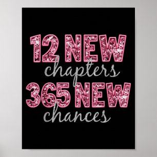 Poster 12 nouveaux chapitres 365 nouvelles chances Bonne 