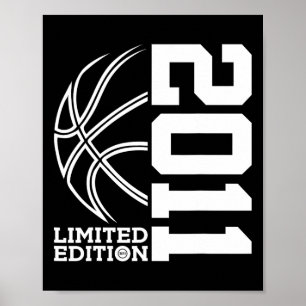 Poster 12e anniversaire Basketball Limited Edition 2011