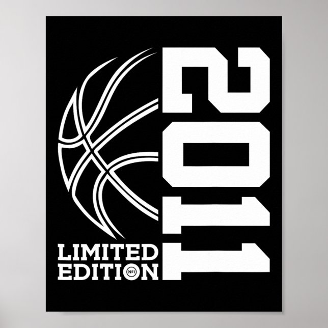 Poster 12e anniversaire Basketball Limited Edition 2011 (Devant)