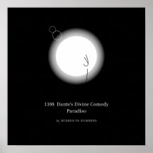 1308 La Divine Comédie de Dante Paradis Minimalist