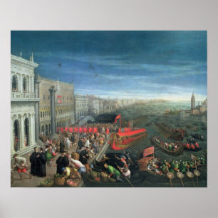 Poster 131-0057978/1 degli Schiavoni, Venise de Riva