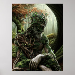 Poster *~* 13 FD3 Arbre de vie Gardien de la Terre