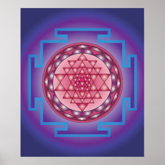 POSTER 13 SRI YANTRA - SANCTUAIRE