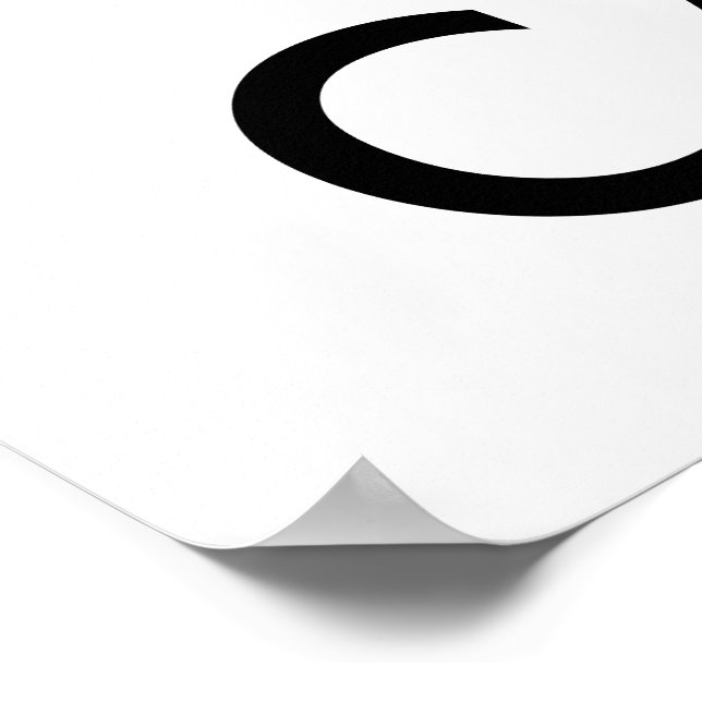 Poster 14 po x 11 po, papier d'affiche de valeur (Matte) (Coin)