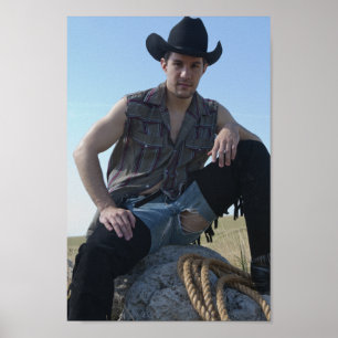 Poster 15631-RA Cowboy