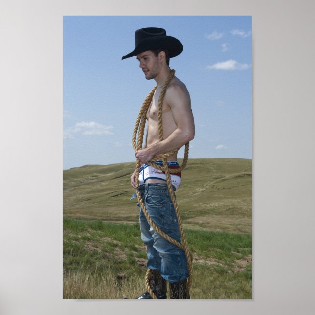 Poster 15876-RA Cowboy (Devant)