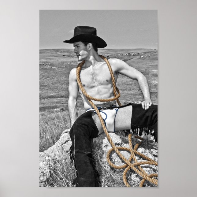 Poster 15912-RA Cowboy (Devant)