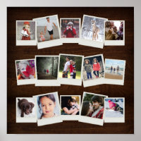 15 photos instantanées de films Collage de cadeaux