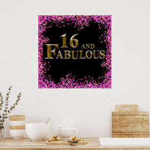Poster 16e anniversaire 