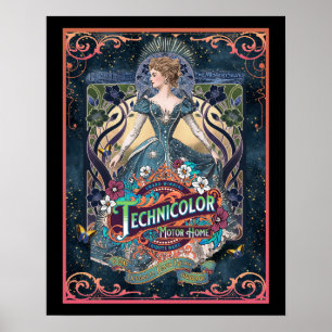 Poster 16x20 Tête de bélier sur scène TMH 2025 Nuit étoil