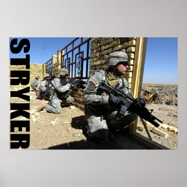 Poster 172e BRIGADE DE STRYKER (Devant)