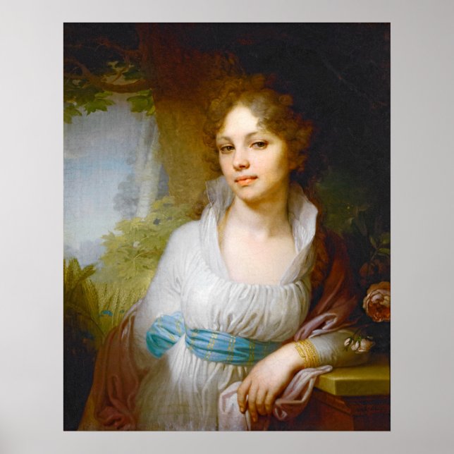 Poster 1797 - Portrait de M.I.Lopukhina (Devant)