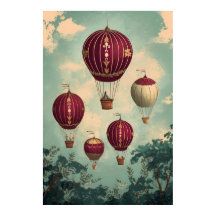 1798 Ballons flottants à air chaud