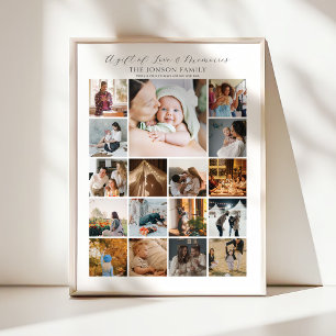 Poster 17 Collage de photos