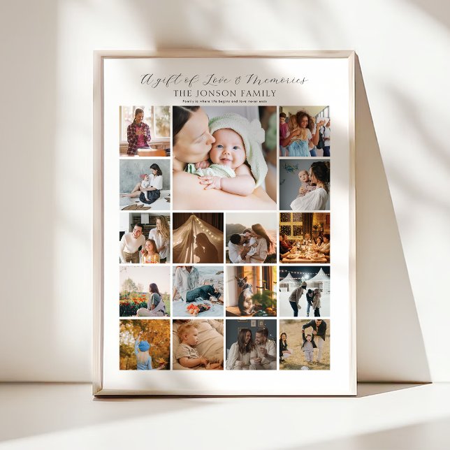 Poster 17 Collage photo (Créateur téléchargé)