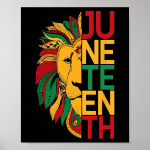 Poster 17e Histoire noire Cool Afrique Amérique latine