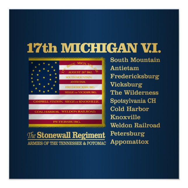 Poster 17e Michigan V.I. (BH) (Devant)